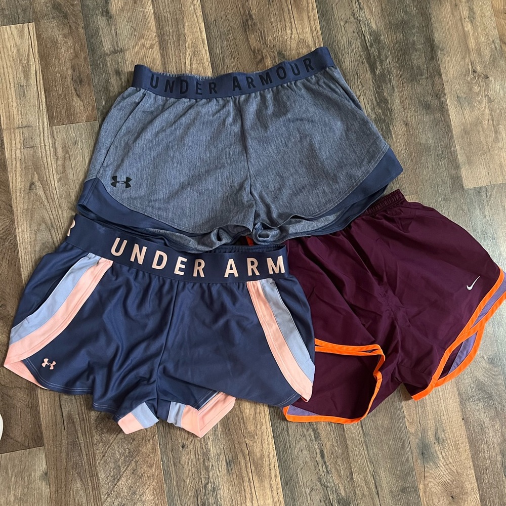 Running shorts - 3 pairs